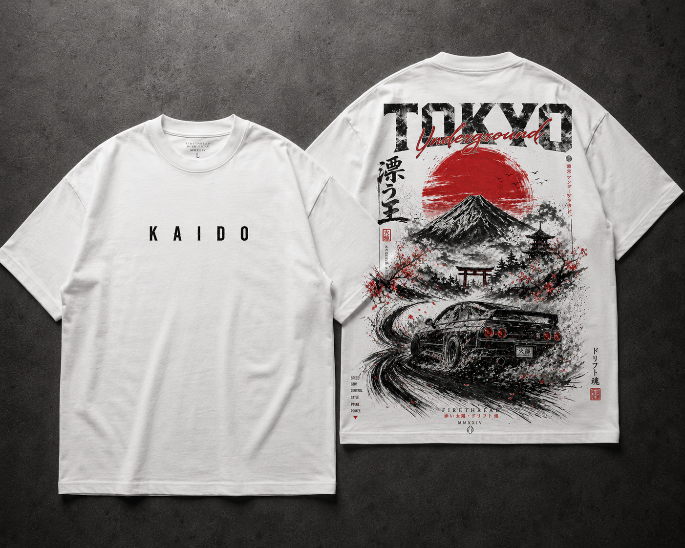 Tokyo Underground Tee — White
