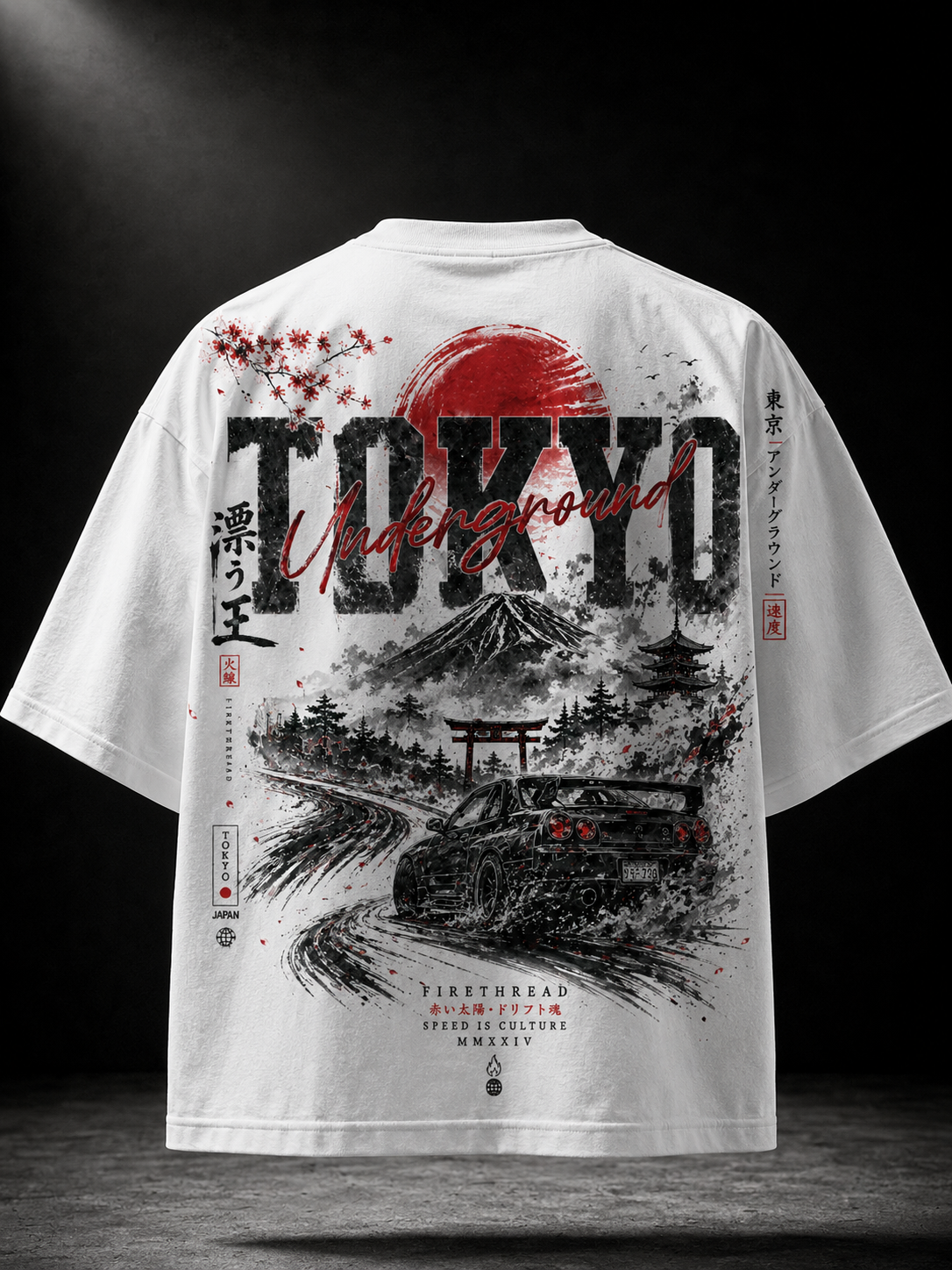Tokyo Underground Tee — White