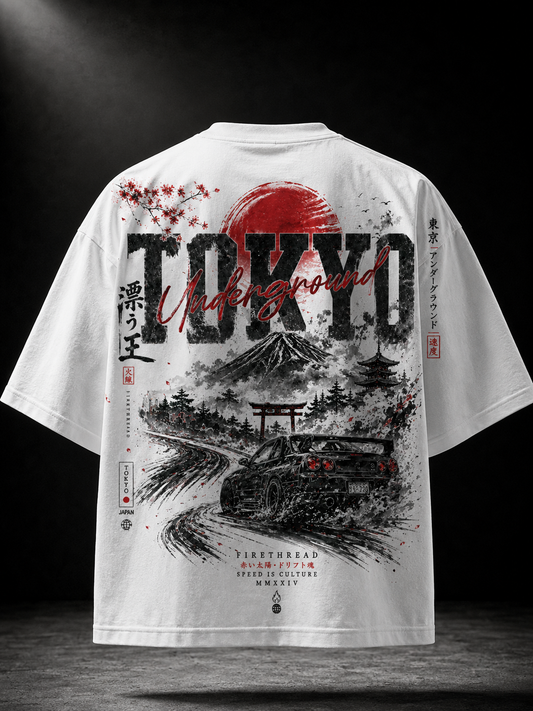 Tokyo Underground Tee — White