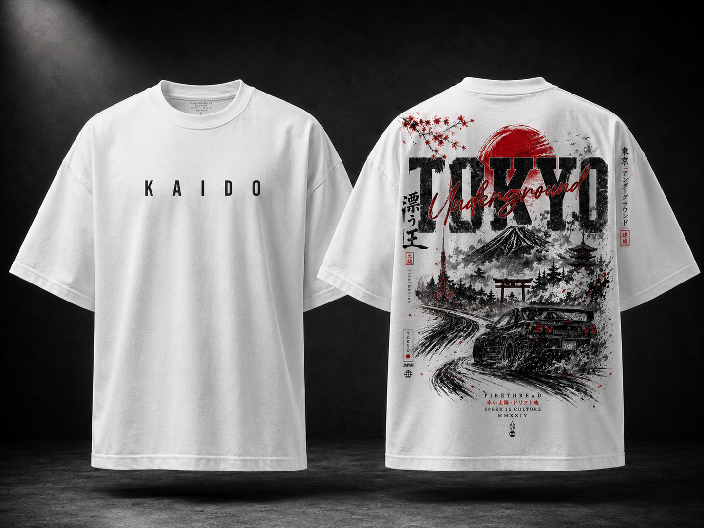 Tokyo Underground Tee — White